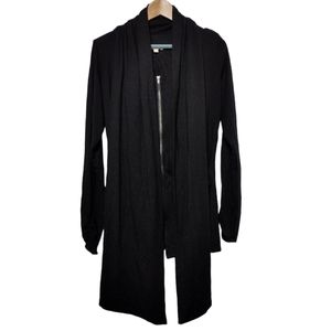 EcoSkin Scarf Collar Zip Jacket